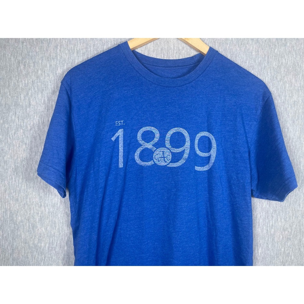 Levelwear Austin Country Club Est 1899 Graphic T-Shirt Blue Size Medium